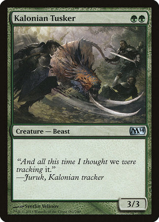 Kalonian Tusker [Magic 2014] | Exor Games New Glasgow