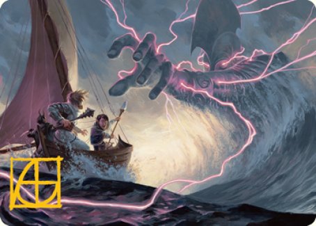 Hall of Storm Giants Art Card (Gold-Stamped Signature) [Dungeons & Dragons: Adventures in the Forgotten Realms Art Series] | Exor Games New Glasgow