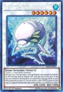 White Aura Dolphin [BLLR-EN019] Secret Rare | Exor Games New Glasgow