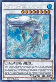 White Aura Whale [BLLR-EN020] Secret Rare | Exor Games New Glasgow