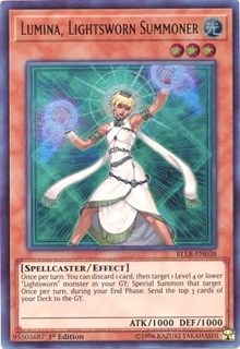 Lumina, Lightsworn Summoner [BLLR-EN038] Ultra Rare | Exor Games New Glasgow