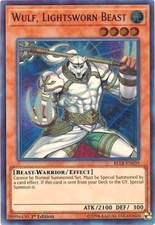 Wulf, Lightsworn Beast [BLLR-EN039] Ultra Rare | Exor Games New Glasgow