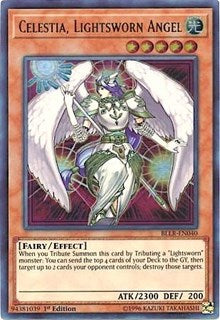 Celestia, Lightsworn Angel [BLLR-EN040] Ultra Rare | Exor Games New Glasgow