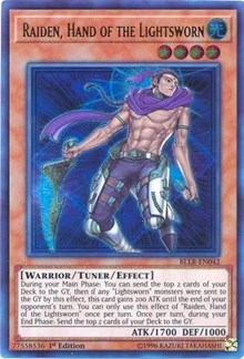 Raiden, Hand of the Lightsworn [BLLR-EN042] Ultra Rare | Exor Games New Glasgow