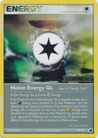 Holon Energy GL (85/101) (Stamped) [EX: Dragon Frontiers] | Exor Games New Glasgow