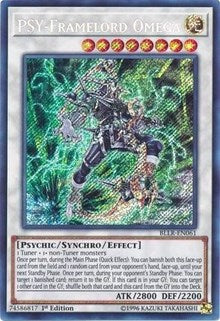 PSY-Framelord Omega [BLLR-EN061] Secret Rare | Exor Games New Glasgow