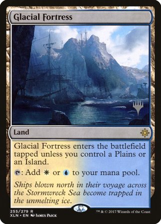 Glacial Fortress [Ixalan Promos] | Exor Games New Glasgow