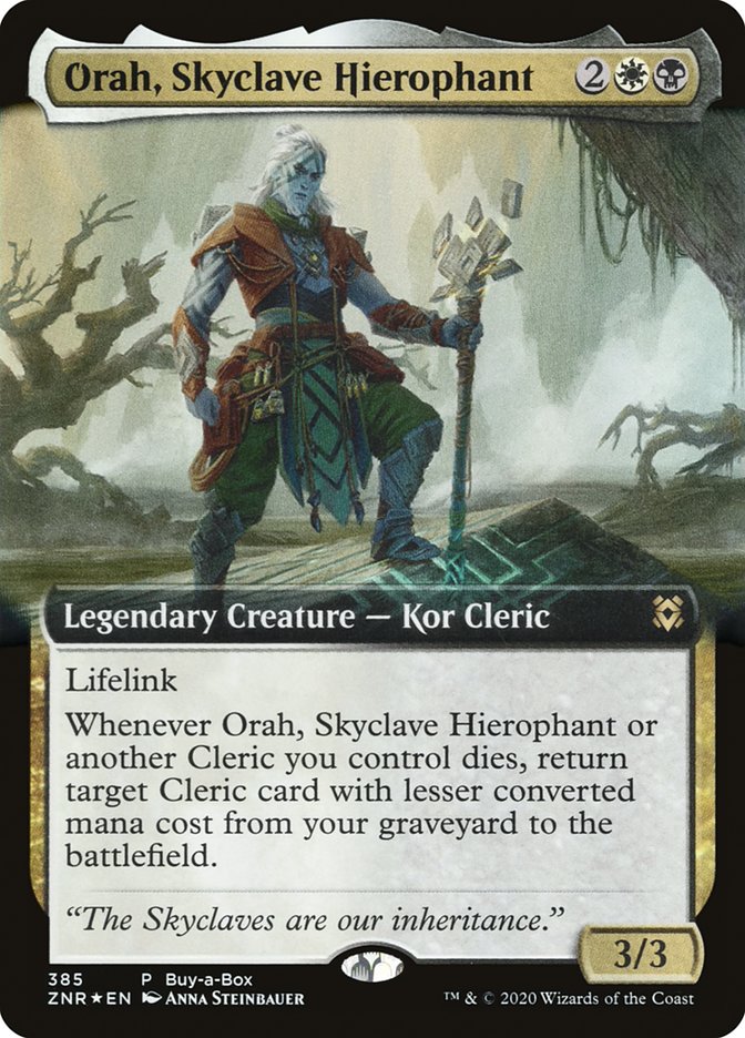 Orah, Skyclave Hierophant (Buy-A-Box) [Zendikar Rising] | Exor Games New Glasgow