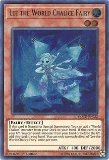 Lee the World Chalice Fairy [COTD-EN022] Ultra Rare | Exor Games New Glasgow