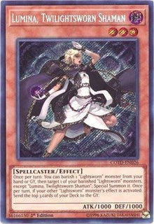 Lumina, Twilightsworn Shaman [COTD-EN026] Secret Rare | Exor Games New Glasgow