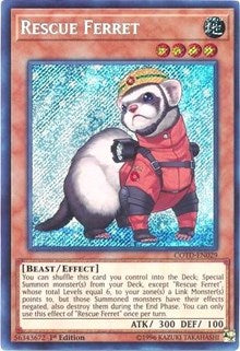 Rescue Ferret [COTD-EN029] Secret Rare | Exor Games New Glasgow