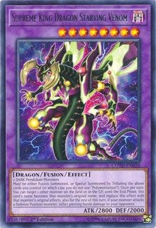 Supreme King Dragon Starving Venom [COTD-EN038] Rare | Exor Games New Glasgow