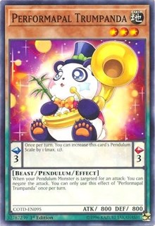 Performapal Trumpanda [COTD-EN095] Common | Exor Games New Glasgow