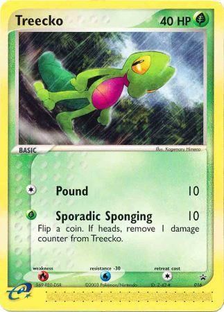 Treecko (016) (Non-Holo) [Nintendo: Black Star Promos] | Exor Games New Glasgow