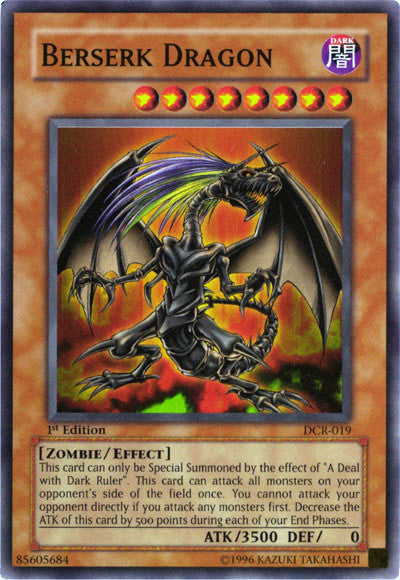 Berserk Dragon [DCR-019] Super Rare | Exor Games New Glasgow