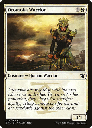 Dromoka Warrior [Dragons of Tarkir] | Exor Games New Glasgow