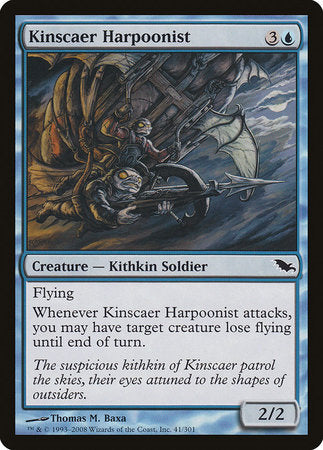 Kinscaer Harpoonist [Shadowmoor] | Exor Games New Glasgow