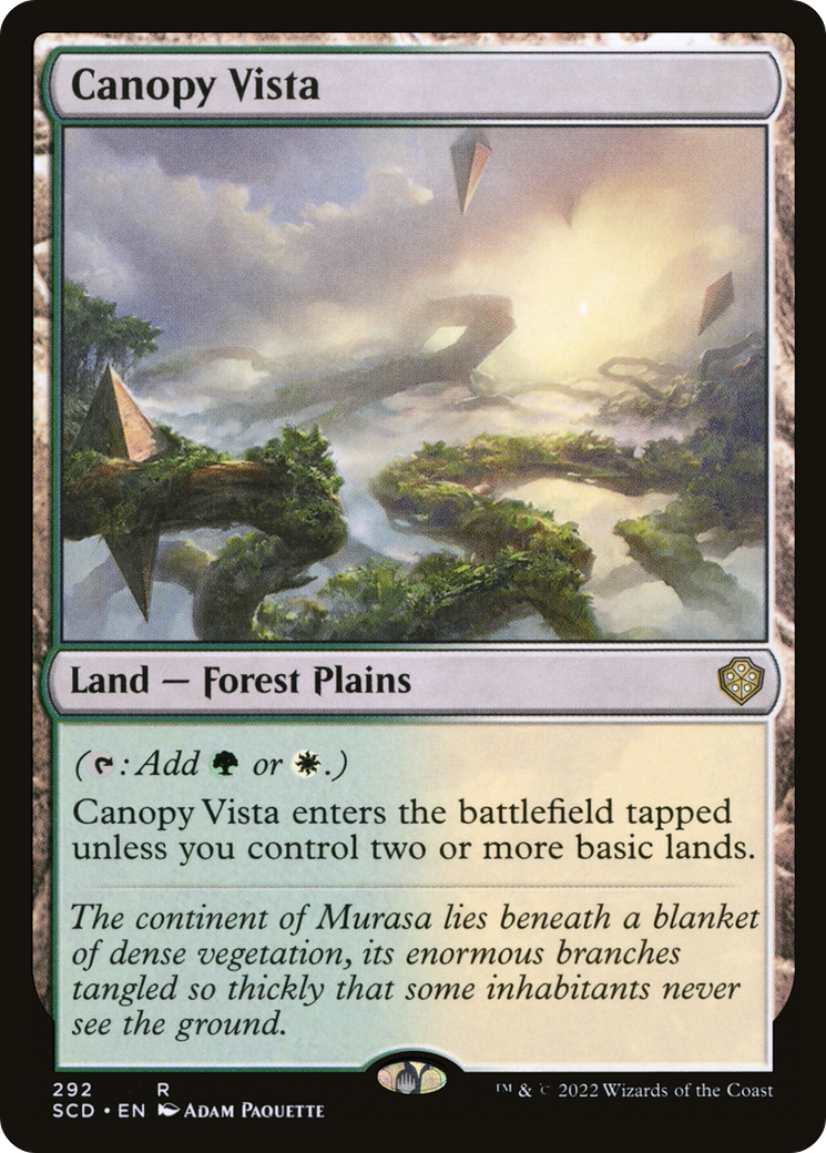 Canopy Vista [Starter Commander Decks] | Exor Games New Glasgow