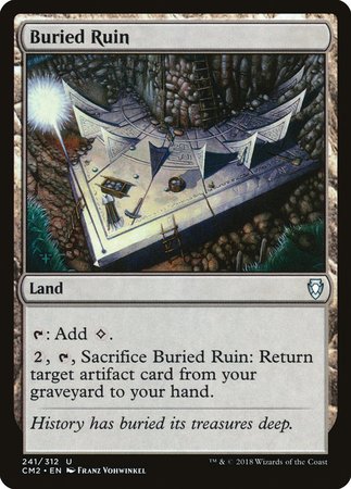 Buried Ruin [Commander Anthology Volume II] | Exor Games New Glasgow