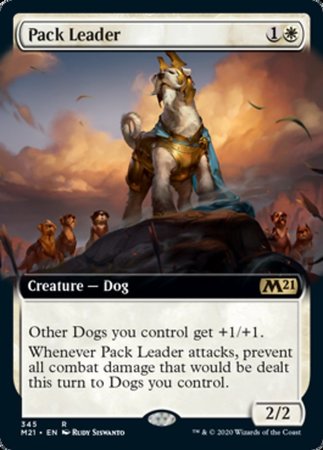 Pack Leader (Extended Art) [Core Set 2021] | Exor Games New Glasgow