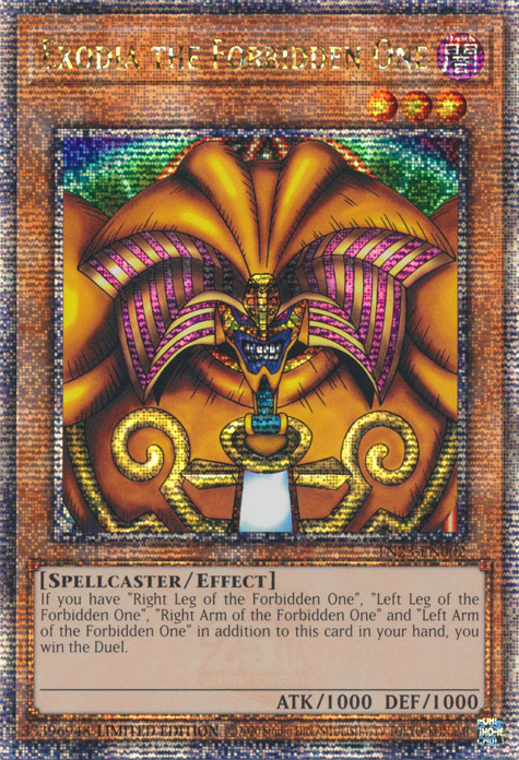 Exodia the Forbidden One [TN23-EN002] Quarter Century Secret Rare | Exor Games New Glasgow