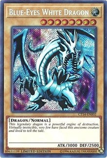 Blue-Eyes White Dragon [CT14-EN002] Secret Rare | Exor Games New Glasgow