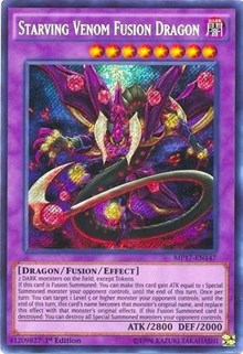 Starving Venom Fusion Dragon [MP17-EN147] Secret Rare | Exor Games New Glasgow