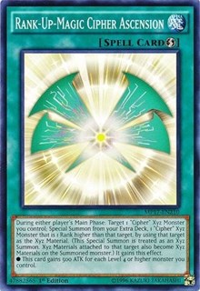 Rank-Up-Magic Cipher Ascension [MP17-EN210] Common | Exor Games New Glasgow