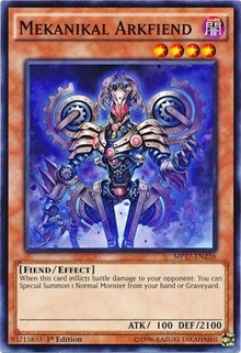 Mekanikal Arkfiend [MP17-EN236] Common | Exor Games New Glasgow