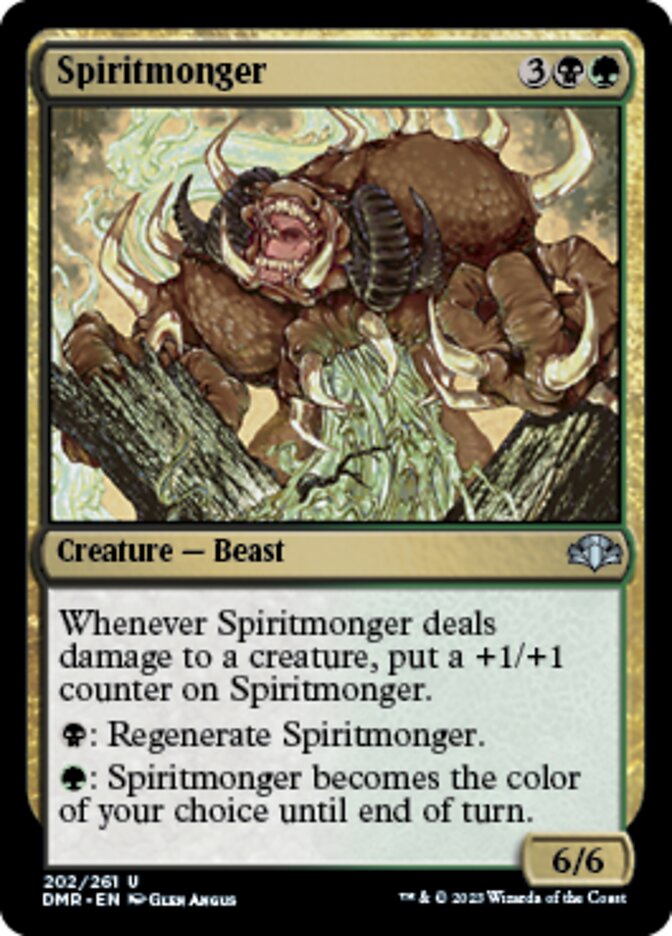 Spiritmonger [Dominaria Remastered] | Exor Games New Glasgow