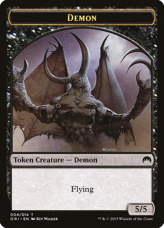 Demon Token [Magic Origins Tokens] | Exor Games New Glasgow