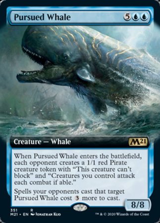 Pursued Whale (Extended Art) [Core Set 2021] | Exor Games New Glasgow