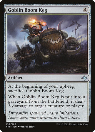 Goblin Boom Keg [Fate Reforged] | Exor Games New Glasgow