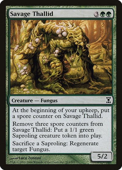 Savage Thallid [Time Spiral] | Exor Games New Glasgow