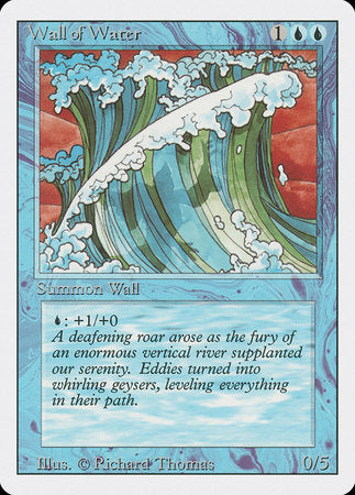 Wall of Water [Revised Edition] | Exor Games New Glasgow