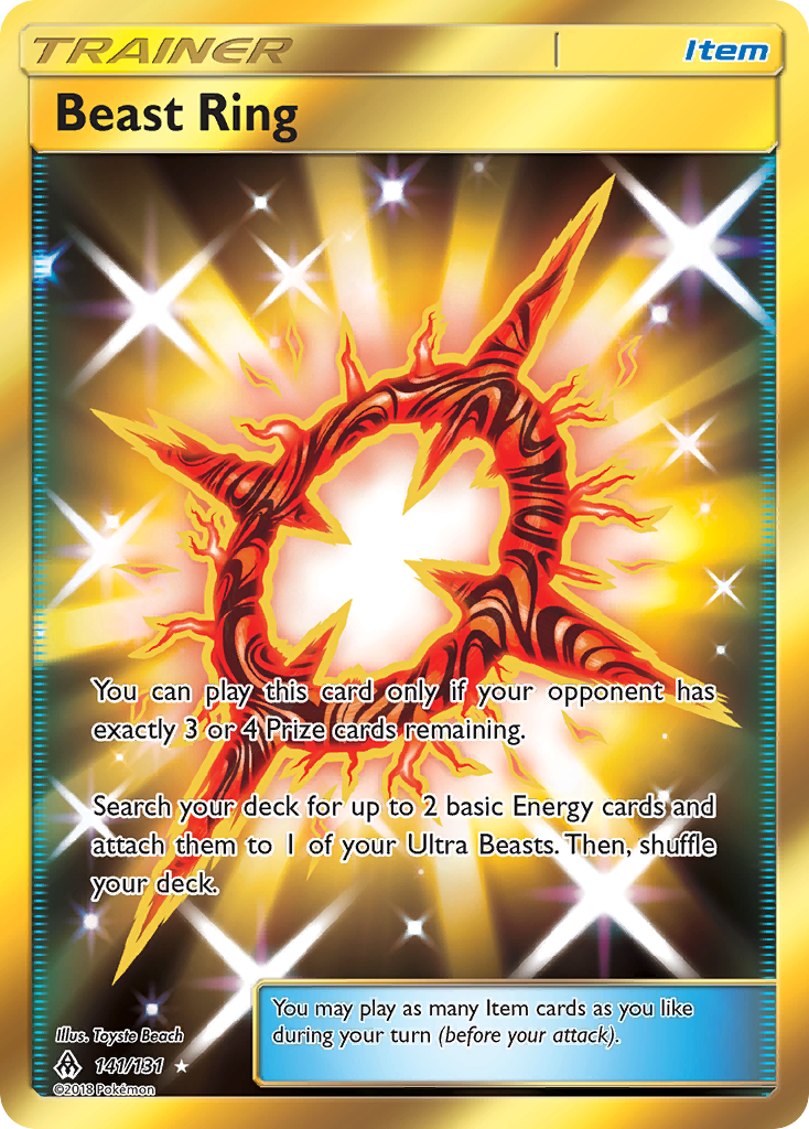 Beast Ring (141/131) [Sun & Moon: Forbidden Light] | Exor Games New Glasgow