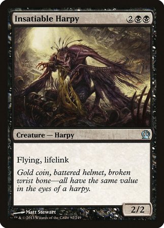 Insatiable Harpy [Theros] | Exor Games New Glasgow