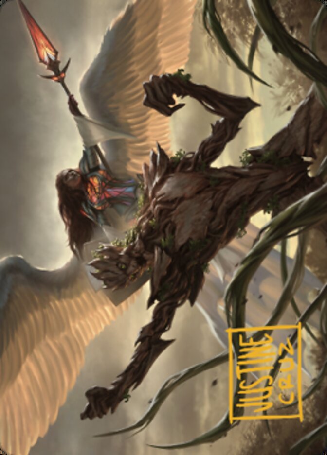 Strength of the Coalition Art Card (Gold-Stamped Signature) [Dominaria United Art Series] | Exor Games New Glasgow