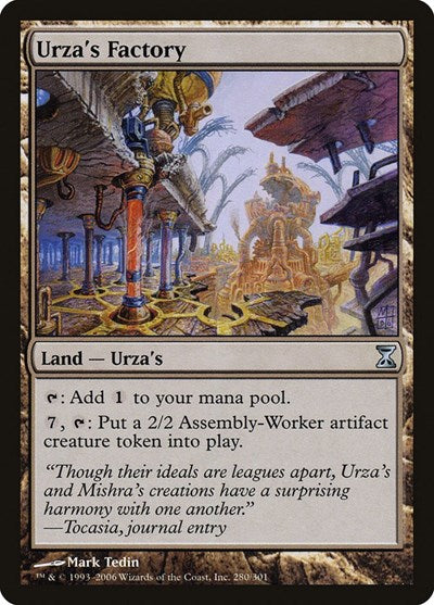 Urza's Factory [Time Spiral] | Exor Games New Glasgow