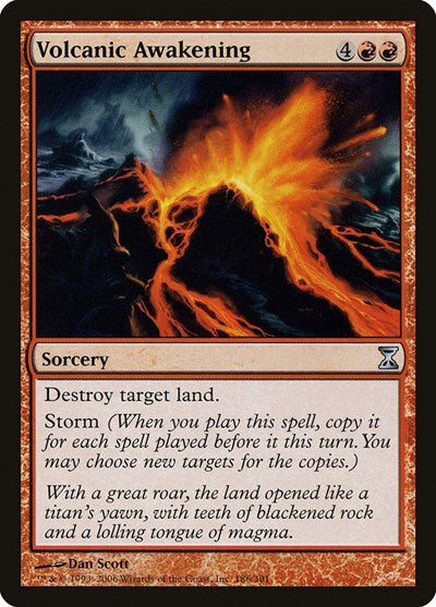 Volcanic Awakening [Time Spiral] | Exor Games New Glasgow