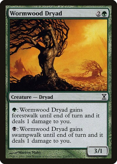 Wormwood Dryad [Time Spiral] | Exor Games New Glasgow