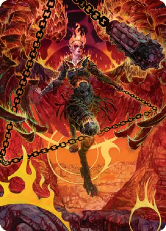 Zariel, Archduke of Avernus Art Card [Dungeons & Dragons: Adventures in the Forgotten Realms Art Series] | Exor Games New Glasgow