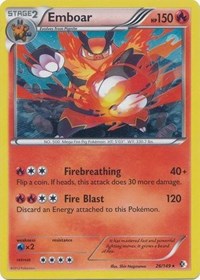 Emboar (26/149) (Cosmos Holo) (Blister Exclusive) [Black & White: Boundaries Crossed] | Exor Games New Glasgow