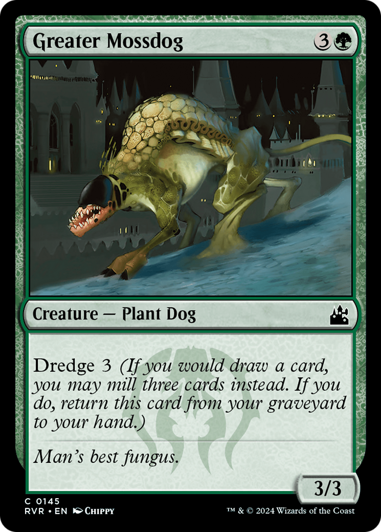 Greater Mossdog [Ravnica Remastered] | Exor Games New Glasgow