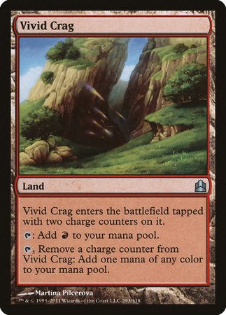 Vivid Crag [Commander 2011] | Exor Games New Glasgow