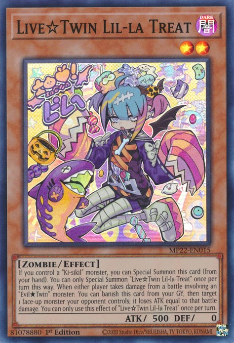 Live☆Twin Lil-la Treat [MP22-EN015] Super Rare | Exor Games New Glasgow