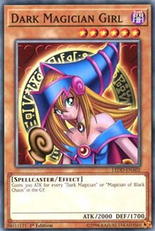 Dark Magician Girl [LEDD-ENA02] Common | Exor Games New Glasgow