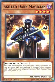 Skilled Dark Magician [LEDD-ENA06] Common | Exor Games New Glasgow