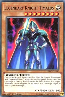 Legendary Knight Timaeus [LEDD-ENA07] Common | Exor Games New Glasgow