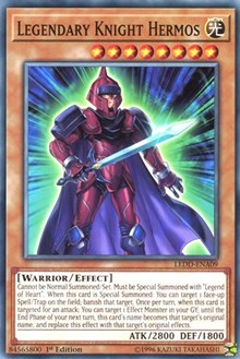 Legendary Knight Hermos [LEDD-ENA09] Common | Exor Games New Glasgow